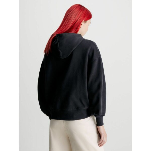 J20J221953BEH_MO-B1 Γυναικεία Φούτερ Μαύρο με Μονόγραμμα CALVIN KLEIN JEANS  J20J221953-BEH - Image 2