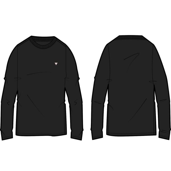 Ανδρική Μπλούζα GUESS M2YI28J1314 CN LS CORE  Μαύρο - Image 4