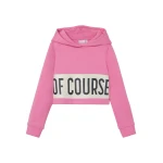 Μπλούζα φούτερ κοντή κορίτσι name it-13220483-Pink Cosmos