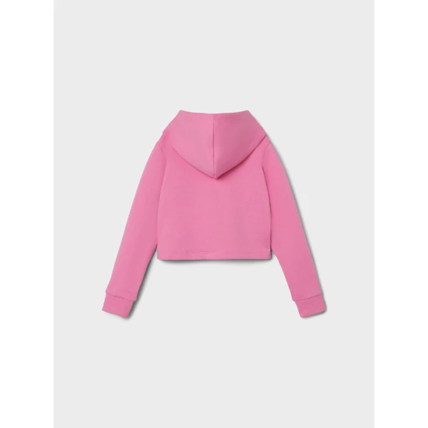 Μπλούζα φούτερ κοντή κορίτσι name it-13220483-Pink Cosmos - Image 2