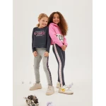 Μπλούζα φούτερ κοντή κορίτσι name it-13220483-Pink Cosmos - Image 5