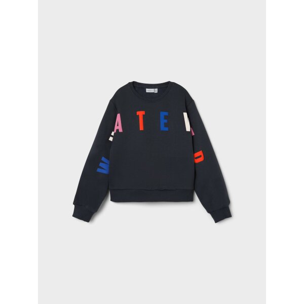 Μπλούζα φούτερ για κορίτσι Μπλέ Name it 13220479 - Image 3