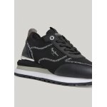 Γυναικείο Sneakers Pepe Jeans BLUR CONTOUR COMBINED TRAINERS Μαύρο PLS31509-999 - Image 5