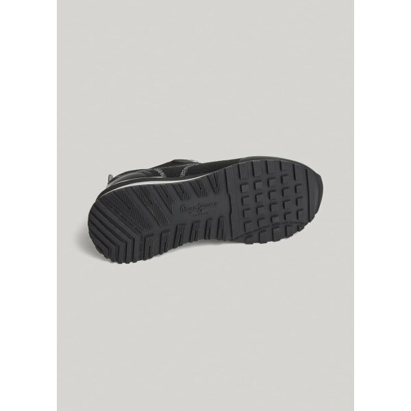 PLS31509_999_06_FL Γυναικείο Sneakers  Pepe Jeans BLUR CONTOUR COMBINED TRAINERS Μαύρο PLS31509-999 - Image 6