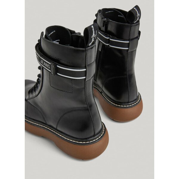 Γυναικείο Αρβυλάκι Pepe Jeans MID-CUT BOOTIES Μαύρο PLS50503-999 - Image 4