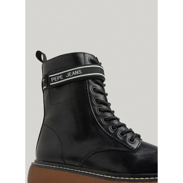 Γυναικείο Αρβυλάκι Pepe Jeans MID-CUT BOOTIES Μαύρο PLS50503-999 - Image 5