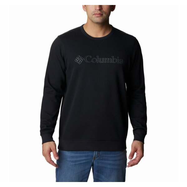 Ανδρική Μπλούζα Φούτερ COLUMBIA 1884931 LOGO Μαύρο - Image 1