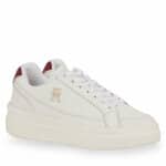 Γυναικείο Παπούτσι Th Elevated Court Sneaker FW0FW07568 Ancient White YBH - Image 3