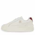Γυναικείο Παπούτσι Th Elevated Court Sneaker FW0FW07568 Ancient White YBH