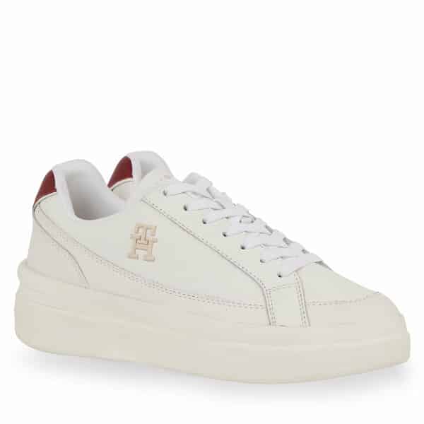 athletika-tommy-hilfiger-th-elevated-court-sneaker-fw0fw07568-ancient-white-ybh-0000303071691 Γυναικείο Παπούτσι Th Elevated Court Sneaker FW0FW07568 Ancient White YBH - Image 3