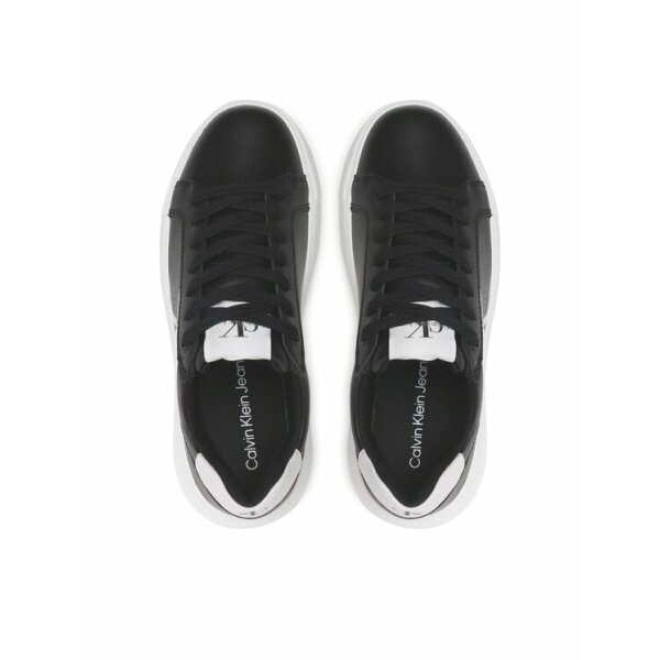 calvin-klein-jeans-athletika-chunky-cupsole-monologo-w-yw0yw00823-mauro (4) Γυναικείο Παπούτσι CALVIN KLEIN JEANS Μαύρο YW0YW00823 -BDS - Image 5