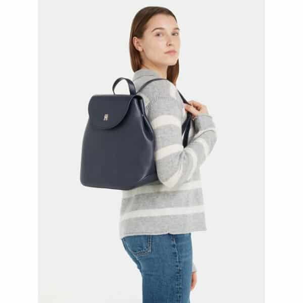 Tommy Hilfiger Σακίδιο Staple AW0AW15193 Space Blue DW6 - Image 4