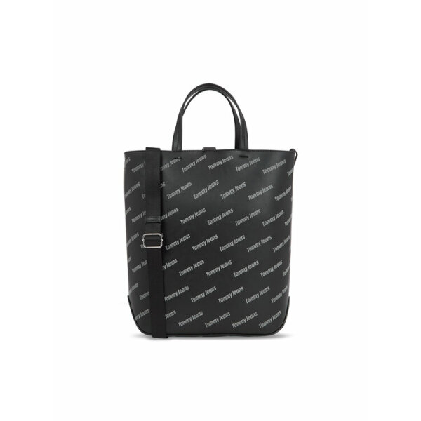tommy-jeans-tsanta-tjw-must-tote-aov-print-aw0aw15646-mauro-8720645284994 TOMMY JEANS Τσάντα Tjw Must Tote Aov Print AW0AW15646 Μαύρο - Image 4