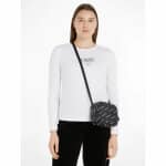 Tommy Jeans Τσάντα Tjw Must Camera Bag Aov Print AW0AW15645 Black Allover Print 0GJ - Image 4