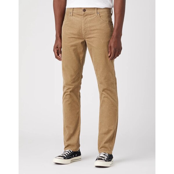 Ανδρικό Παντελόνι Κοτλέ WRANGLER GREENSBORO 112341477 Μπεζ - Image 1