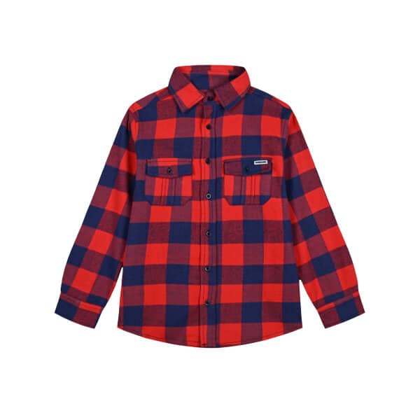 Παιδικό Πουκάμισο καρώ για αγόρι Κόκκινο ENERGIERS 13-123003-4 - Image 1