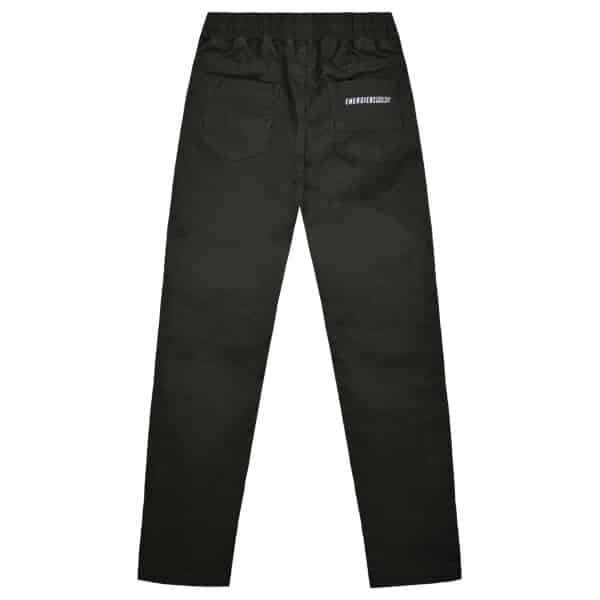 Ελαστικό βαμβακερό παντελόνι με ελαστικό ζωναράκι για αγόρι Μαύρο ENERGIERS 13-123009-2 - Image 2