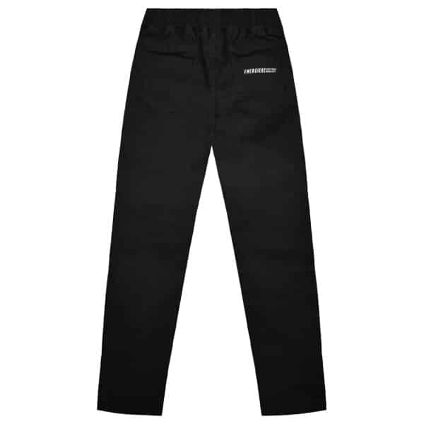 Ελαστικό βαμβακερό παντελόνι με ελαστικό ζωναράκι για αγόρι Μαύρο ENERGIERS 13-123009-2 - Image 4