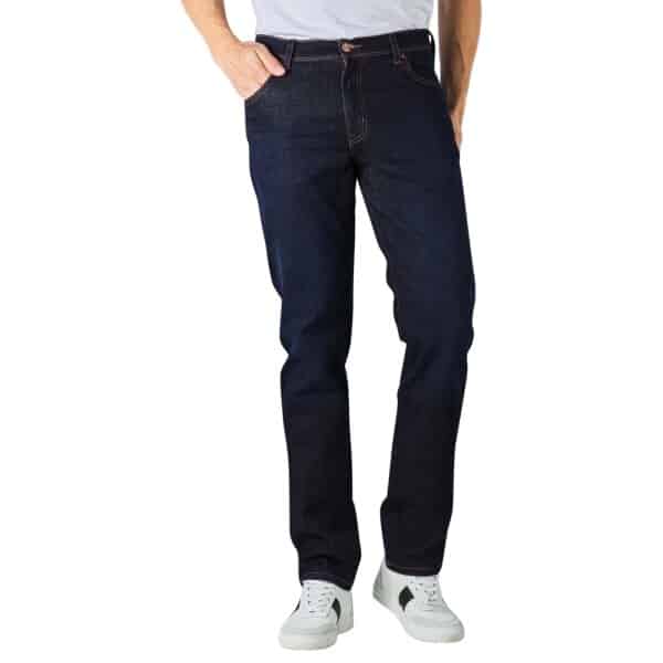 1562_wrangler-men-jeans-lucky-star-blue-w12s4ao990_f Ανδρικό Παντελόνι Τζιν WRANGLER TEXAS SLIM 112126502 Μπλε Σκούρο - Image 1