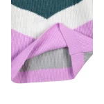 Πολύχρωμο πλεκτό πουλόβερ ζιβάγκο για κορίτσι Energiers  16-123207-6 - Image 4