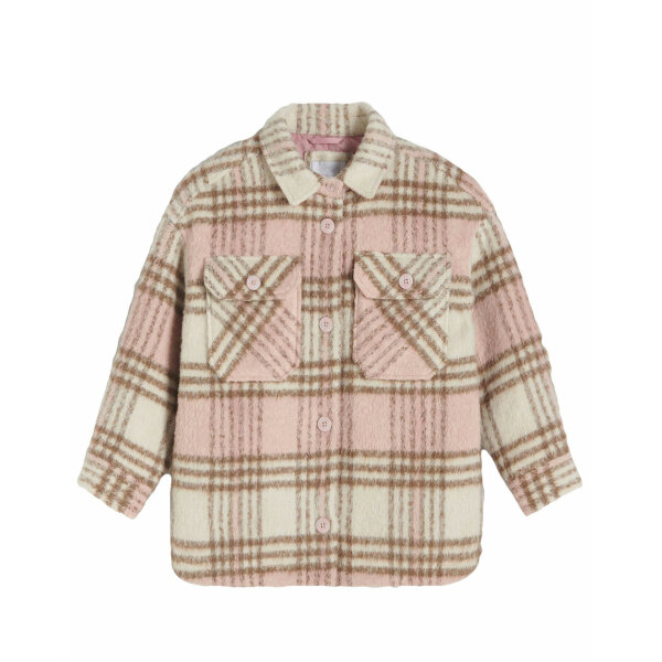 16-123210-1_203-01 Oversized καρώ μπουφάν τύπου πουκάμισο για κορίτσι Energiers 16-123210-1 - Image 2