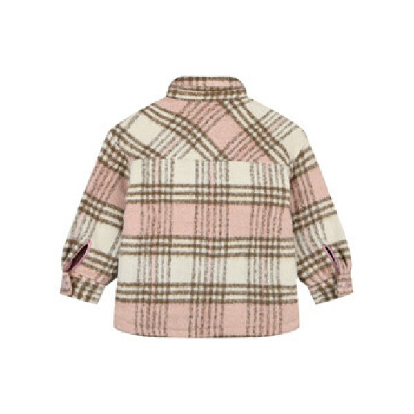 16-123210-1_203-03-min Oversized καρώ μπουφάν τύπου πουκάμισο για κορίτσι Energiers 16-123210-1 - Image 3