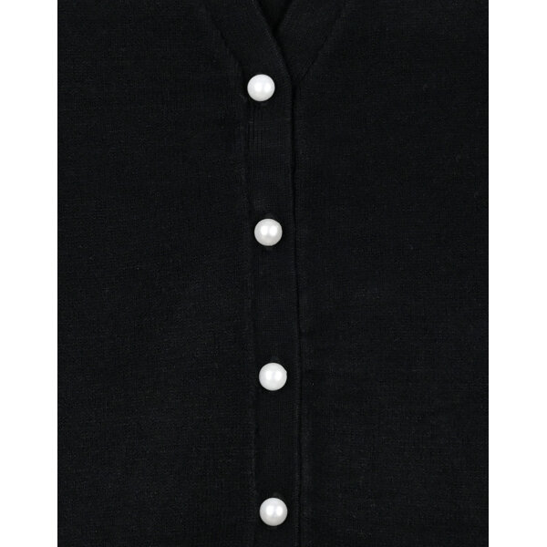 16-123213-6_010-04 Πλεκτή ζακέτα για κορίτσι Μαυρή  Energiers 16-123213-6 - Image 4