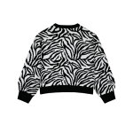 Πλεκτό πουλόβερ animal print ζεβρέ για κορίτσι Energiers 16-123214-6 - Image 2