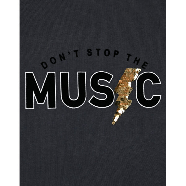 16-123219-5_002-04 Μπλούζα μακό με τύπωμα και αναστρέψιμες παγιέτες Ανθρακί Energiers 16-123219-5 - Image 4