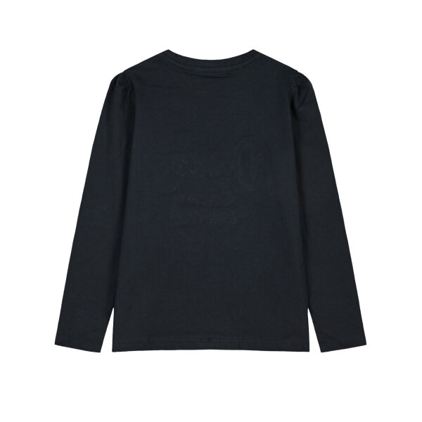 16-123220-5_010-03 Μπλούζα βαμβακερή με κέντημα για κορίτσι Energiers Μαύρη 16-123220-5 - Image 3