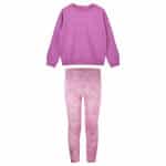 Σετ φούτερ μπλούζα με τύπωμα και μακρύ κολάν εμπριμέ για κορίτσι ENERGIERS 16-123266-0