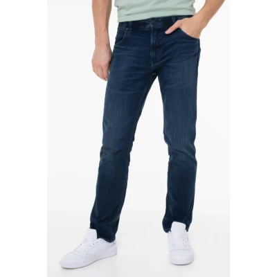Ανδρικό Παντελόνι Τζιν WRANGLER GREENSBORO 112341408 Μπλε Σκούρο
