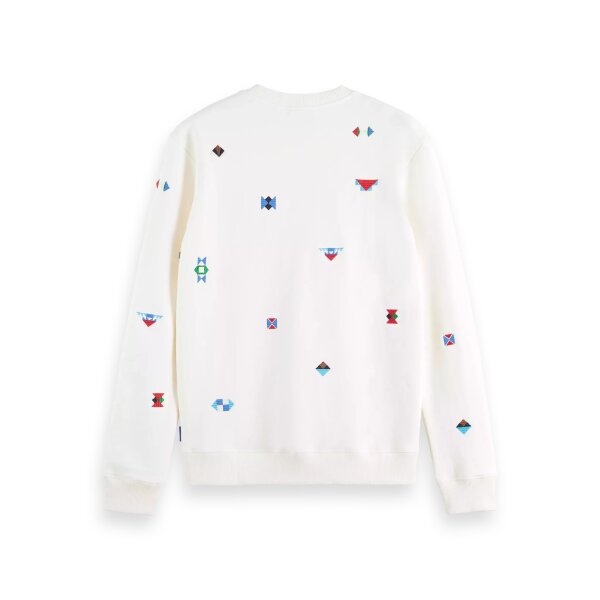 23166821-BCK Ανδρική Φούτερ SCOTCH & SODA REGULAR 174499 Λευκό - Image 2