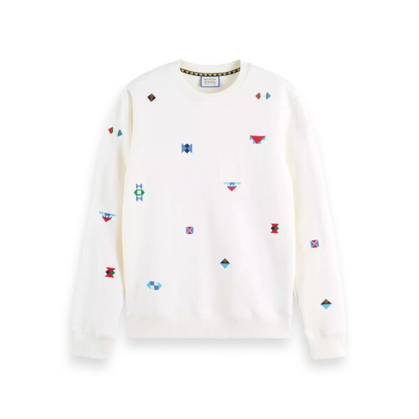 23166821-FNT Ανδρική Φούτερ SCOTCH & SODA REGULAR 174499 Λευκό - Image 1