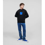 Ανδρική Φούτερ KARL LAGERFELD JEANS 231D1804 Μαύρο - Image 2