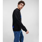 Ανδρική Φούτερ KARL LAGERFELD JEANS 231D1804 Μαύρο - Image 4