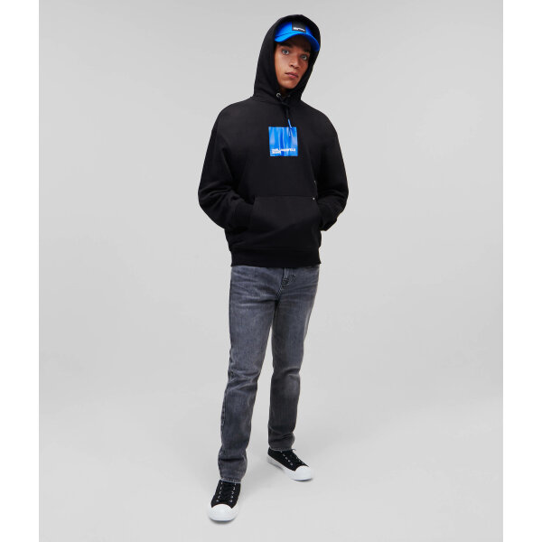 Ανδρική Φούτερ KARL LAGERFELD JEANS LOGO 231D1850 Μαύρο - Image 1