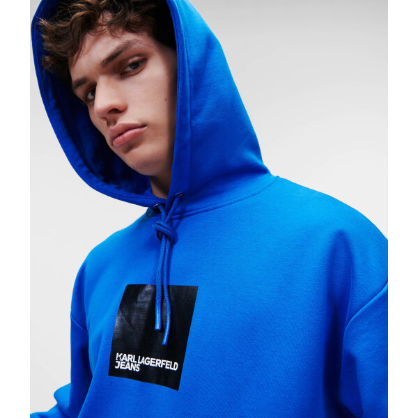 Ανδρική Φούτερ KARL LAGERFELD JEANS LOGO 231D1850 Μπλε - Image 3