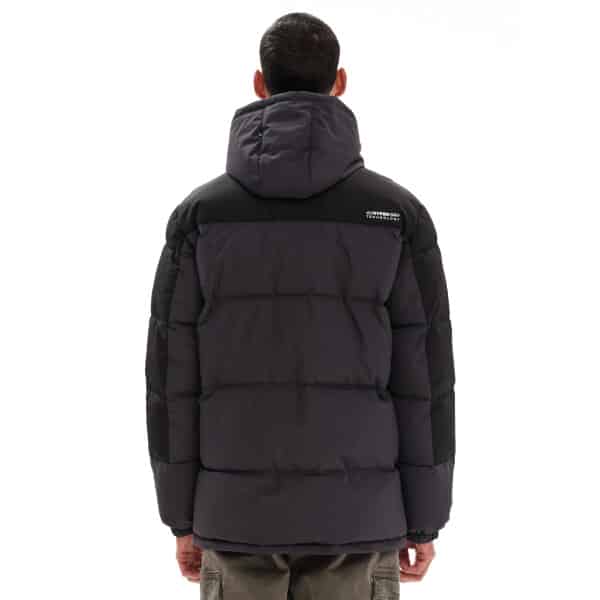 Ανδρικό Μπουφάν EMERSON 232.EM10.57 Γκρι Μαύρο - Image 3