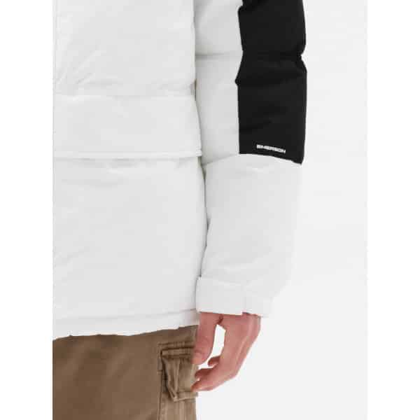 Ανδρικό Μπουφάν EMERSON 232.EM10.57 Λευκό Μαύρο - Image 5