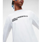 Ανδρική Μπλούζα Μακρυμάνικη KARL LAGERFELD JEANS REGULAR LSLV 235D1708 Λευκό - Image 4