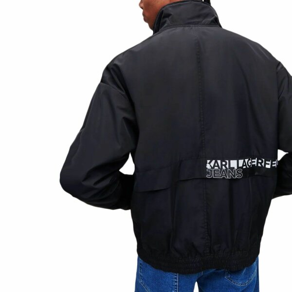 Ανδρικό Μπουφάν KARL LAGERFELD JEANS 235D1502 Μαύρο - Image 2