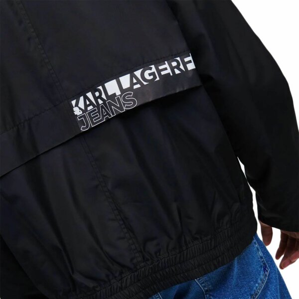 Ανδρικό Μπουφάν KARL LAGERFELD JEANS 235D1502 Μαύρο - Image 3