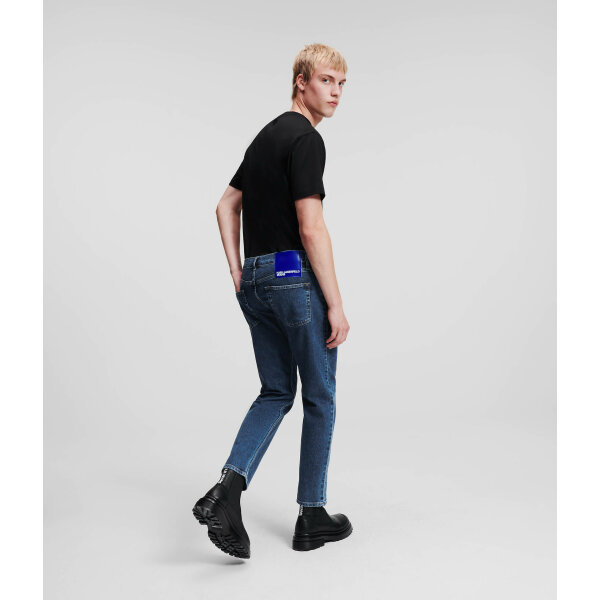 236D1113200_2 Ανδρικό Παντελόνι Τζιν KARL LAGERFELD TAPERED DENIM 236D1113 Μπλε - Image 2