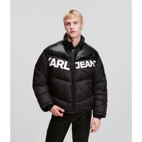 Ανδρικό Μπουφάν KARL LAGERFELD LOGO PUFFER 236D1551 Μαύρο - Image 1