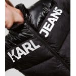 Ανδρικό Μπουφάν KARL LAGERFELD LOGO PUFFER 236D1551 Μαύρο - Image 3