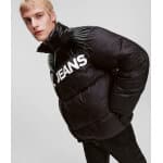 Ανδρικό Μπουφάν KARL LAGERFELD LOGO PUFFER 236D1551 Μαύρο - Image 4