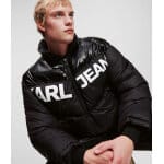 Ανδρικό Μπουφάν KARL LAGERFELD LOGO PUFFER 236D1551 Μαύρο - Image 5