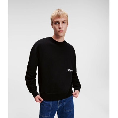 Ανδρική Φούτερ KARL LAGERFELD JEANS 236D1850 Μαύρο