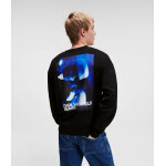 Ανδρική Φούτερ KARL LAGERFELD JEANS 236D1850 Μαύρο - Image 2